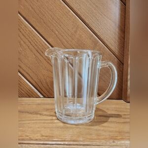 Hazel-Atlas Clear Glass Pitcher